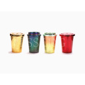 Matte reusable cold cups tumbler with lid